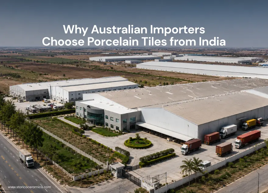 Why Australian Importers Choose Porcelain Tiles from India